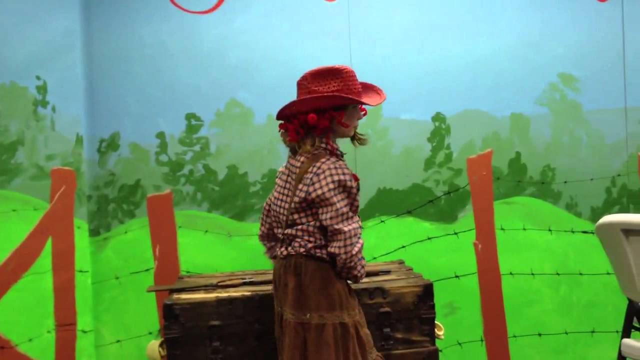 little red cowboy hat