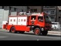 [消防車　救急車　パトカー]警察・消防緊急走行１９
