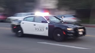 Anaheim Police Dept. Dodge Charger Responding