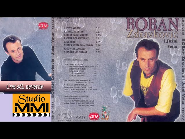 Boban Zdravkovic - Crne oci, neverne