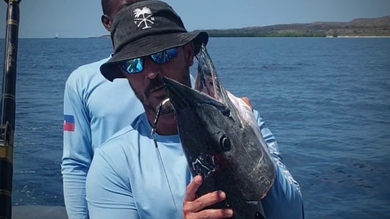 Fishing for Wahoo in Haiti