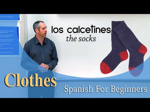 50 vocabulary words for clothes in Spanish - Lingoda