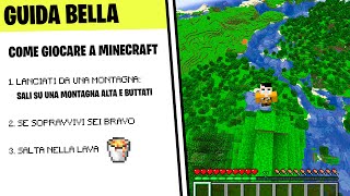 MINECRAFT GUIDE CHOOSES WHAT I SHOULD DO! screenshot 2