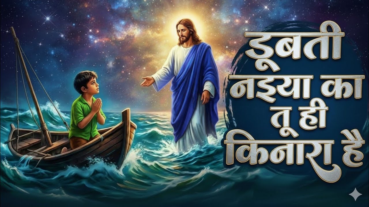 डूबती नैया का तू ही किनारा है - #yishuMasih Bhajan | Vishal kumar | #Dubti Naiya Ka Tu Hi Kinara Hai