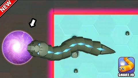 Secret Level Teleport Animation In Snake.Io! Epic Snakeio Gameplay