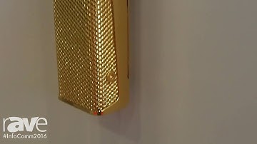 InfoComm 2016: K-Array Launches Install Line Gold Plated Speakers