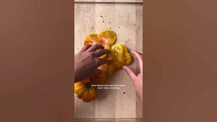 favorite thing to do with heirloom tomatoes