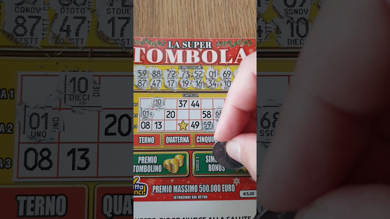 La Super Tombola Gratta E Vinci Come Funziona