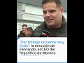 "Dar trabajo se siente muy lindo": la emoción de Fernando, el CEO del frigorífico de Moreno