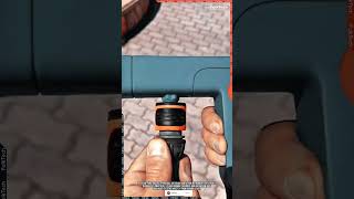 Telescopic Gutter Cleaner: Safe and Easy Roof Gutter Flushing Without High Ladders #tool #innovation