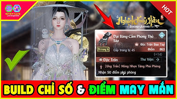 Nghịch Thuỷ Hàn VNG - Mẹo Lưu Ý Khi Build Trang Bị & Nội Công Cho Nhân Vật, Cách Tăng Điểm May Mắn