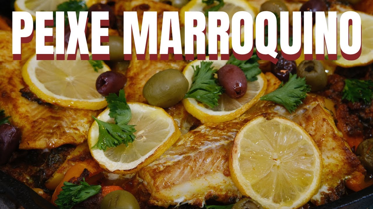Peixe Marroquino FÁCIL e DELICIOSO!