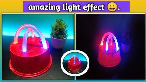 Amazing Light Effect Using RGB Light and Glue Stick