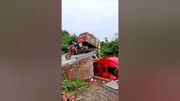 The process of unloading goods = Good methods can improve efficiency