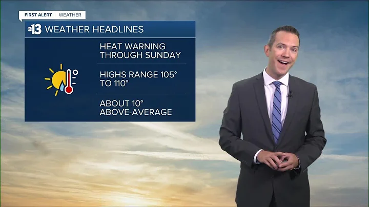 13 First Alert Las Vegas morning forecast | August 30, 2022