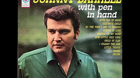 Johnny Darrell "With Pen in Hand" complete vinyl Lp