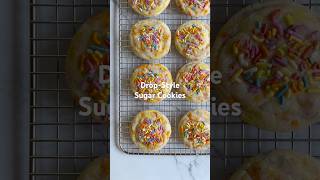 Drop-Style Sugar Cookies 💛🩷