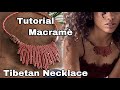 Tutorial Macramè Tibetan Necklace - Cobeads.com