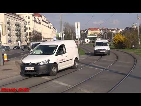 WAS FÜR EIN GEQUIETSCHE! 2x Einsatzfahrzeug Wiener Netze