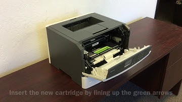 How to Replace Your Lexmark MS610 Toner Cartridge