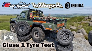 Class 1 Tyre Test: Injora Voodoo KLR, Carisma ATSS, Hobbytech Climber