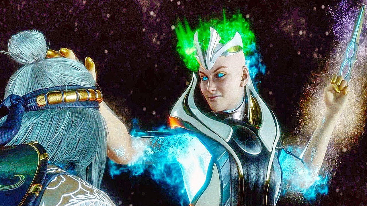 Kronika Kills Fire God Liu Kang Scene Mortal Kombat 11
