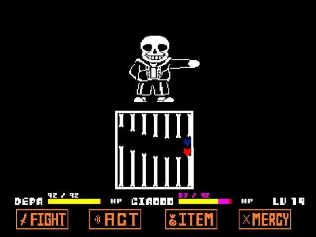 Sans Simulator 2 will have a 3 player mode, where 2 people will