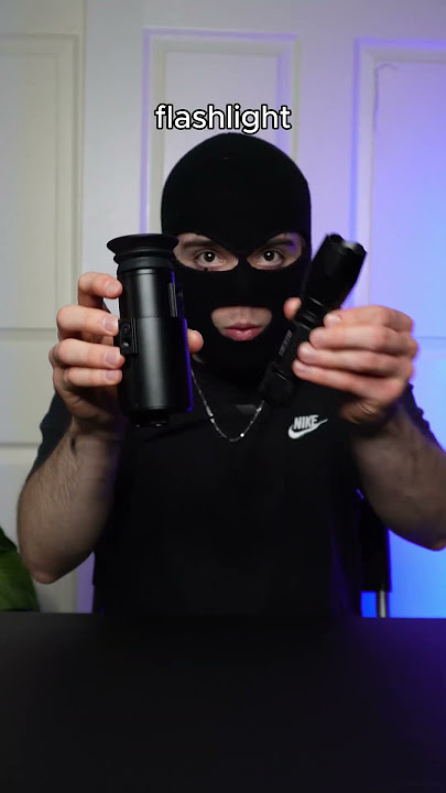 Night Vision Vs Flashlight TEST....