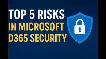 “Top 5 Risks in Microsoft D365 Security (And How to Fix Them)”