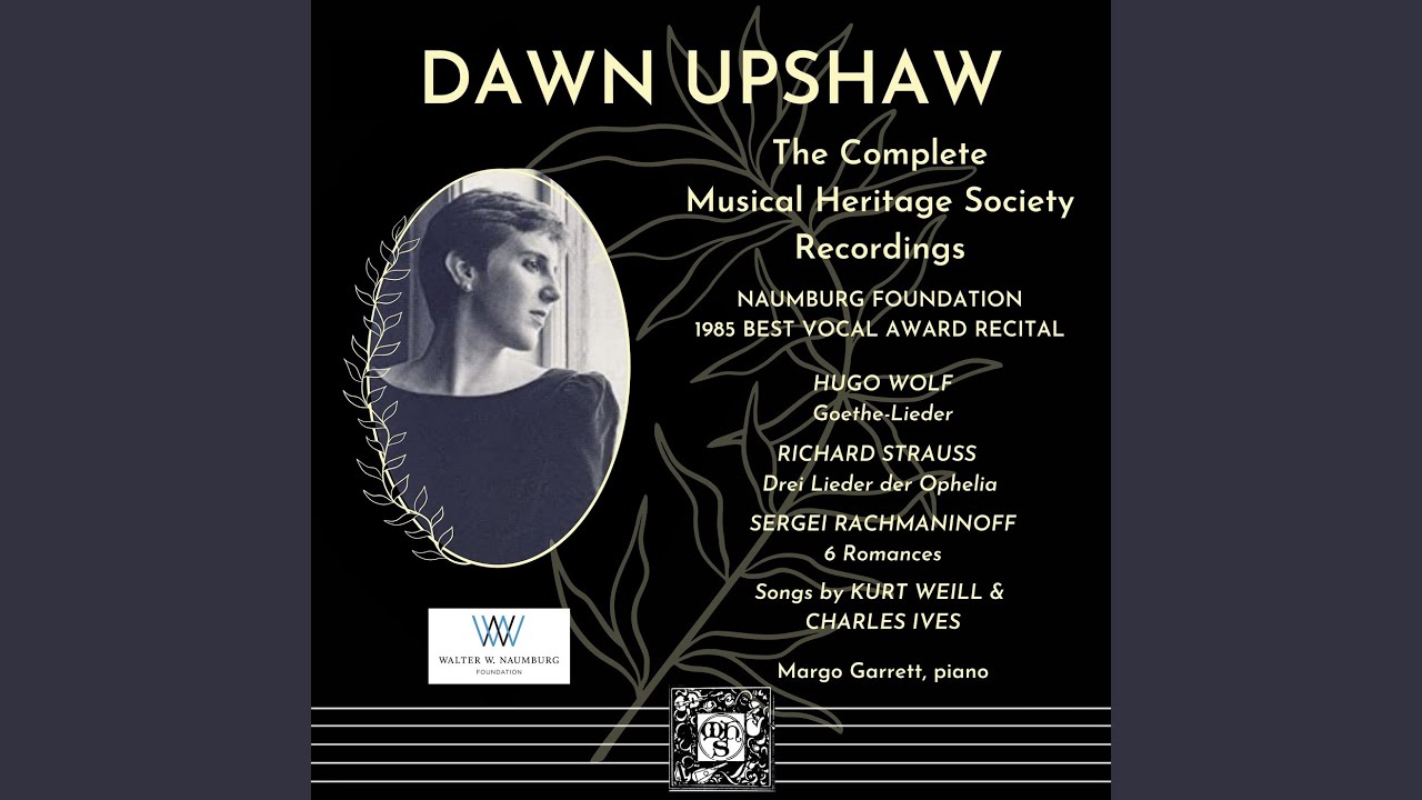 Goethe-Lieder: 28. Frühling übers Jahr - YouTube