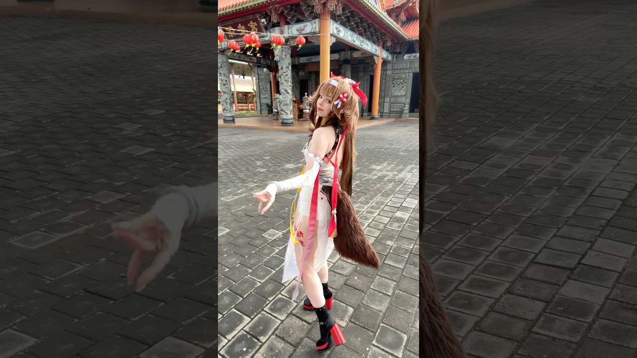 Ye Shunguang wanna show her moves #cosplay #yeshunguang #zzz #foxgirl