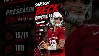 Carson Beck is making some noise
