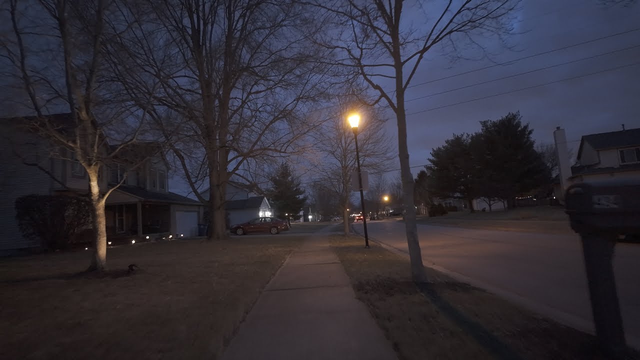 Escape the Everyday: Relaxing Night Walk in Westerville, OH. Part 1