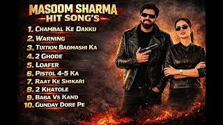 CHAMBAL KE DAKKU G I Masoom Sharma lReal Gangster Song I Warning Haryanvi Track