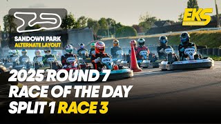 2025 EKS Round 7 | Race of the Day | Split 1 Race 3 | Sandown Park Alternate