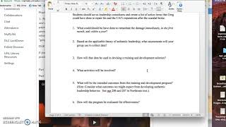 Practice Case Study