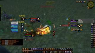 LEGION Fire mage skirmish arena, double Greater Pyroblast
