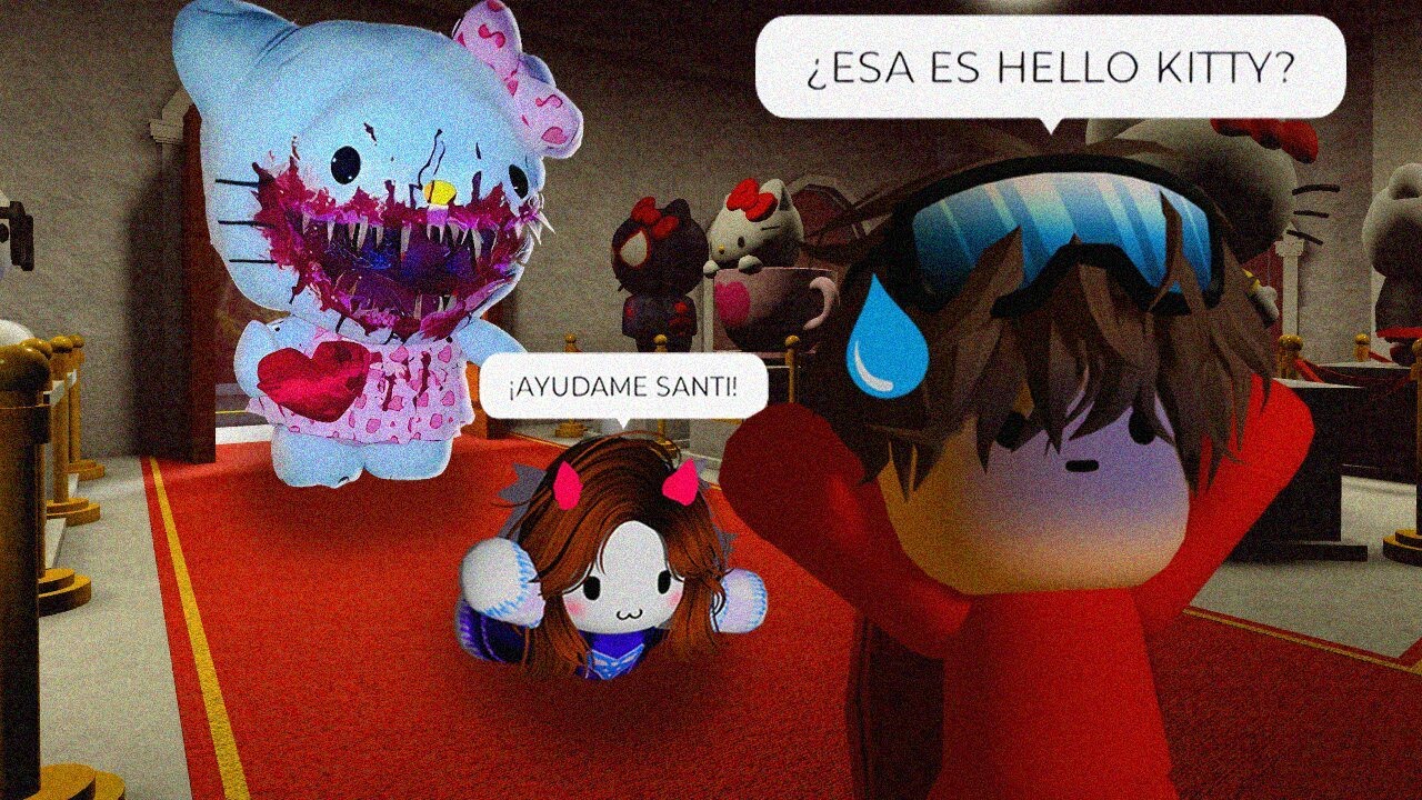 No juegues HELLO KITTY HORROR en Roblox 😨