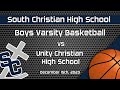 Boys Varsity Basketball: Unity Christian vs South Christian (December 15th, 2023)
