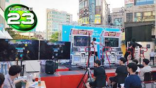 Lizzy vs Nami - After LIKE (애프터 라이크) D23 [Final 1] (Step Machine Pump It Up Tournament, Seoul) 🇰🇷