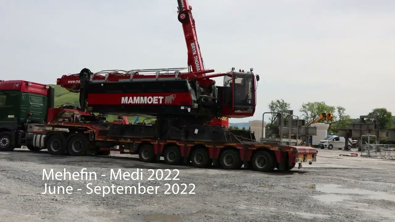 A487: pont Ddyfi newydd - Mehefin i Medi 2022 | A487: new Dyfi bridge - June to September 2022