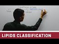 Classification of Lipids