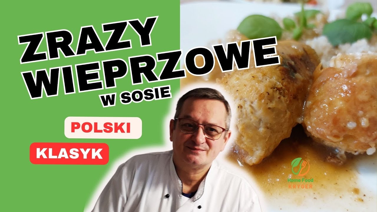 Zrazy Wieprzowe Zawijane w Sosie Własnym. Klasyczna Polska Kuchnia.