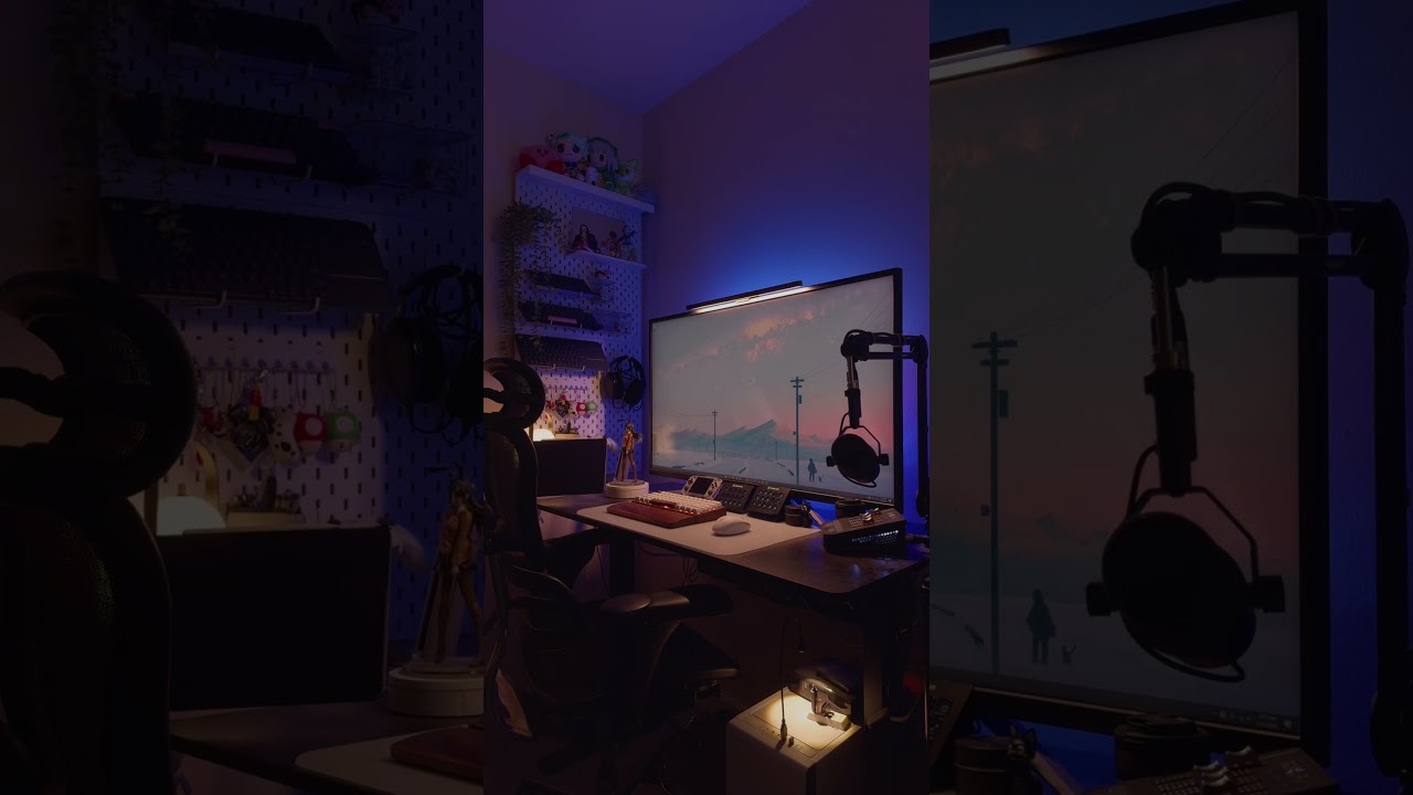 Desk Setup 063 | #desksetup #pcsetup #wallpaperengine #mechanicalkeyboard #ambientlighting