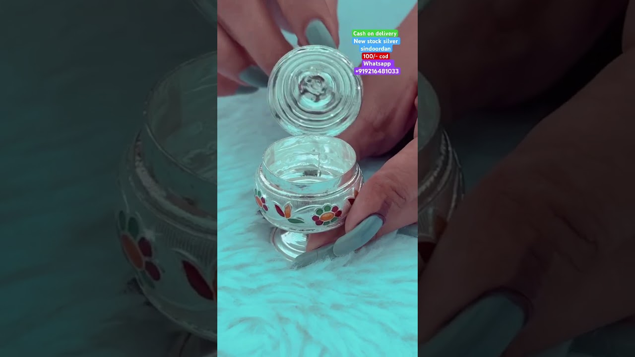 New latest  colourful designer silver sindoordan, with 70% discount on instant order 