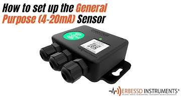 Erbessd Instruments Tutorial - How to set up the General Purpose (4-20mA) Sensor