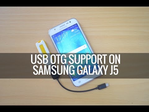 USB OTG Support on Samsung Galaxy J5 | Techniqued