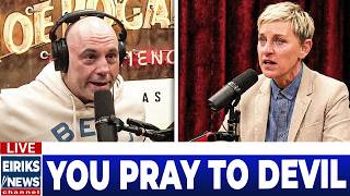 Satanic Host HUMBLED by Joe ROGAN After Her Hollywood Secrets COMES OUT