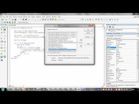 Using the Dataline SNOMED API in Visual Basic