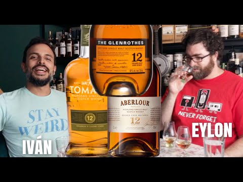 Cata Ciega: Glenrothes 12, Aberlour 12, Tomatin 12